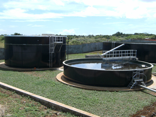 Station d’épuration des eaux usées de la brasserie STAR, Diego, Madagascar
